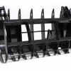 skid steer industrial grapple rake
