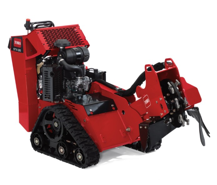 toro stx 26 38 stump grinder parts lookup webpage