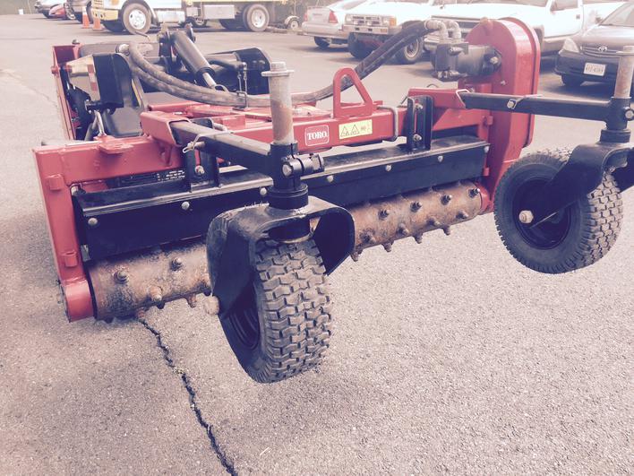 Used toro dingo harley rake attachment