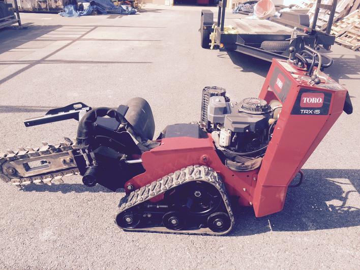 used toro dingo snow thrower attachment